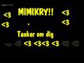 videos de Mimikry - Tankar om dig