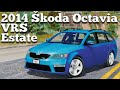 2014 Škoda Octavia VRS Estate para GTA 5 vídeo 4