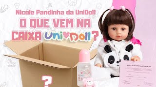 Unboxing Bebê Reborn Nicole Pandinha UniDoll