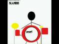 stick man and his drums
