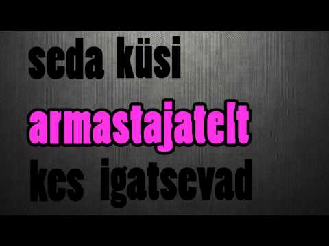 aeg - Sisse luges: Harald Lepisk I http://www.inspiratsioon.ee Tüpograafia: Henri Kirs I http://www.henri.inspiratsioon.ee/ Music: Kamix - Emer.