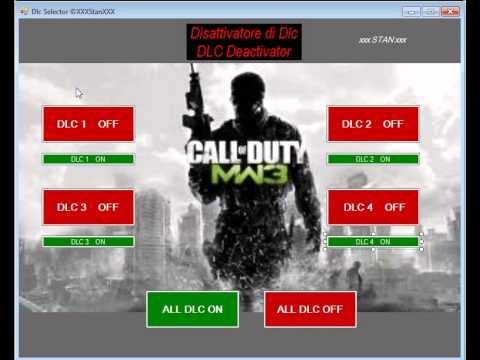 how to remove mw3 dlc
