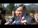 Predsednik na prikazu testa varne vo?nje