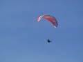 Paragliding off Sheba Crater
