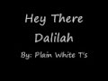 Hey There Delilah-Lyrics
