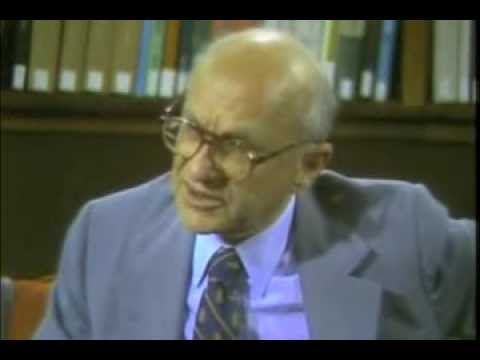 Laissez faire - Professor Friedman proposes ridding America of trade restrictions. Richard Deason, Helen Hughes, Donald Rumsfeld. http://www.LibertyPen.com.