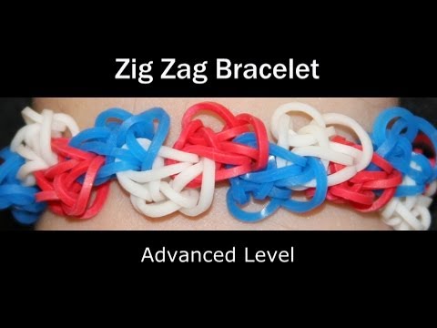 Rainbow Loom® Zig Zag Bracelet