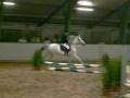 Femke en Nicky Springwedstrijd 30-11-08