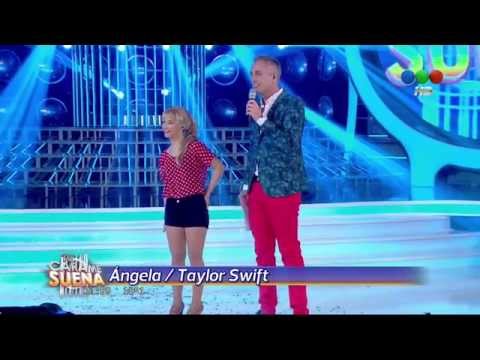 Angela Torres es Taylor Swift en Tu Cara me Suena 2014 HD