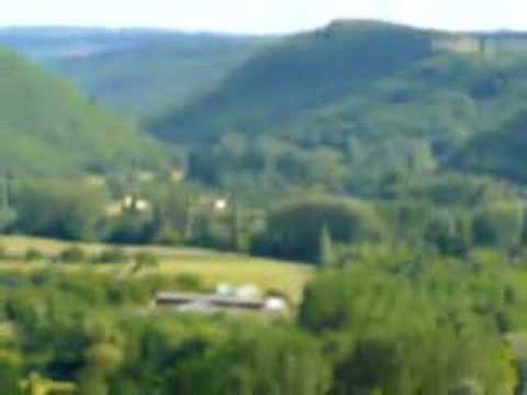 Dordogne River Valley, View from ...