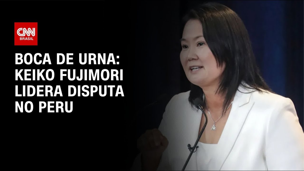 Keiko Fujimori lidera disputa pela presidência do Peru, diz boca de urna | CNN PRIME TIME