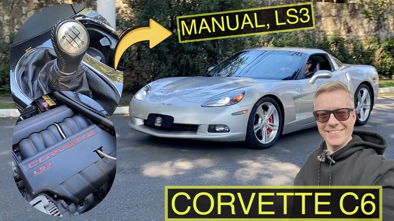 CORVETTE C6: a prazerosa combinação de motor V8 e câmbio manual