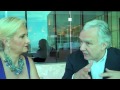 chef alain ducasse discussing with sophie gayot of gayot.com. chef alain ducasse discutant avec sophie gayot de gayot.com. to see more chefs' interviews go t...