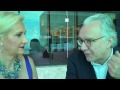 chef alain ducasse discussing with sophie gayot of gayot.com. chef alain ducasse discutant avec sophie gayot de gayot.com. to see more chefs' interviews go t...