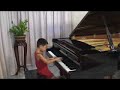 Hugo plays Haydn Sonata in F Major 1st movement Hob XVI:23