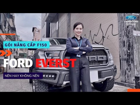 Gói độ lên F150 cho xe Ford Everest màu bạc chi tiết nhất | Cơm Chien Ford