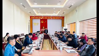 UBND thành phố Uông Bí làm việc với một số hộ dân liên quan đến dự án đầu tư xây dựng hạ tầng khu đô thị mới trung tâm phường Yên Thanh