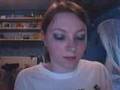 Maquillage gris bleu