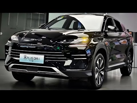 2025 BYD SONG Plus DM-i : Plug-In Hybrid | Black Color Luxury SUV