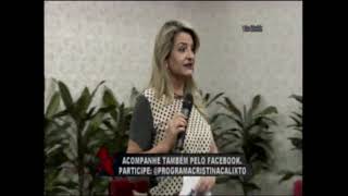 Clipping de TV - Abril 2018 SBT - Cristina Calixto