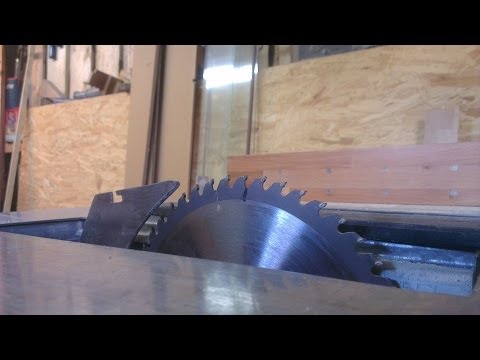 Kreissägenblatt-Spaltkeil richtig einspannen // Spanhaube gut oder schlecht