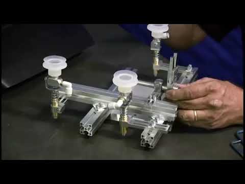 End of Arm Tooling (EOAT) assembly demonstration