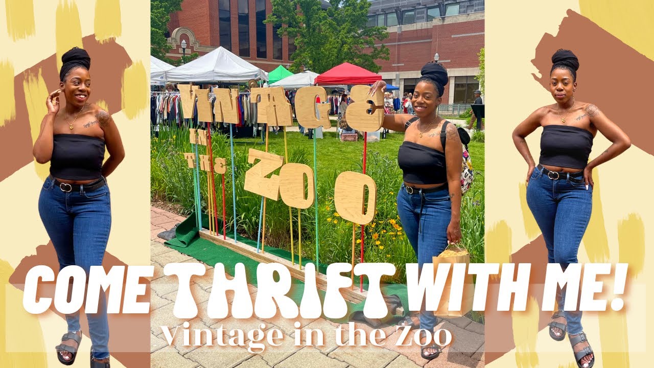 COME THRIFT WITH ME!  I Vintage Shopping in Kalamazoo  | Fashionlayn