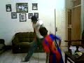 GANSO bailando en su casa Periban