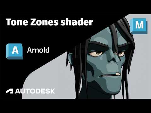 Arnold Tutorial – Tone Zones shader in Maya | ARNOLD RENDERING