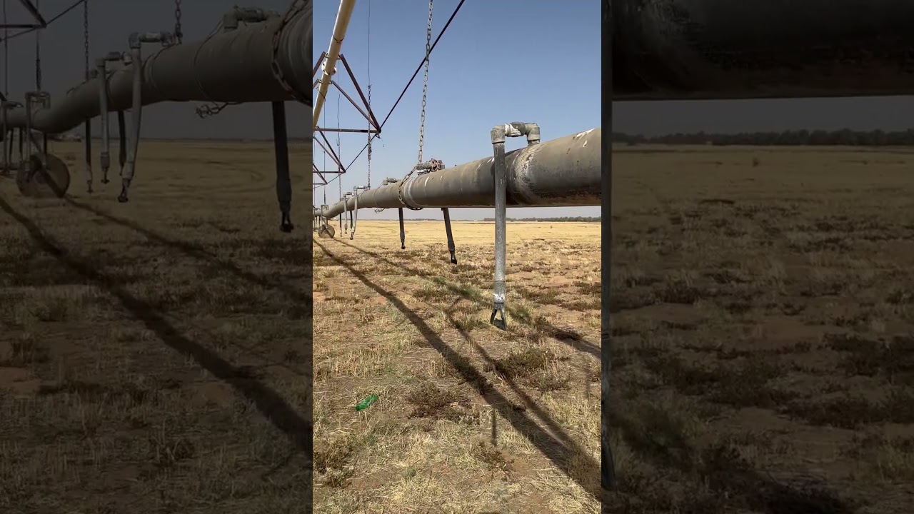 DETALHES DO PIVÔ NA ARÁBIA SAUDITA #irrigacao #agro