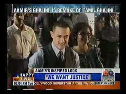 Aamir Khan Ghajini is a remake of tamil Ghajini