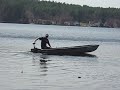 Lake Potanipo in my new Jon Boat 4-20-08