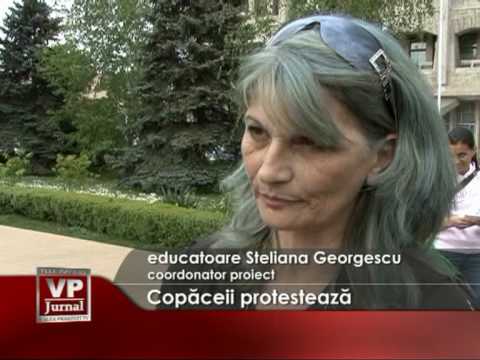 Copaceii protesteaza