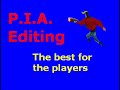 P.I.A. Editing logo P.I.A. Editing logo