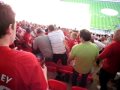 Man Utd fans fighting with each other at community shield 07