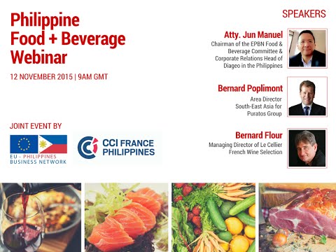 Philippine Food and Beverage Webinar