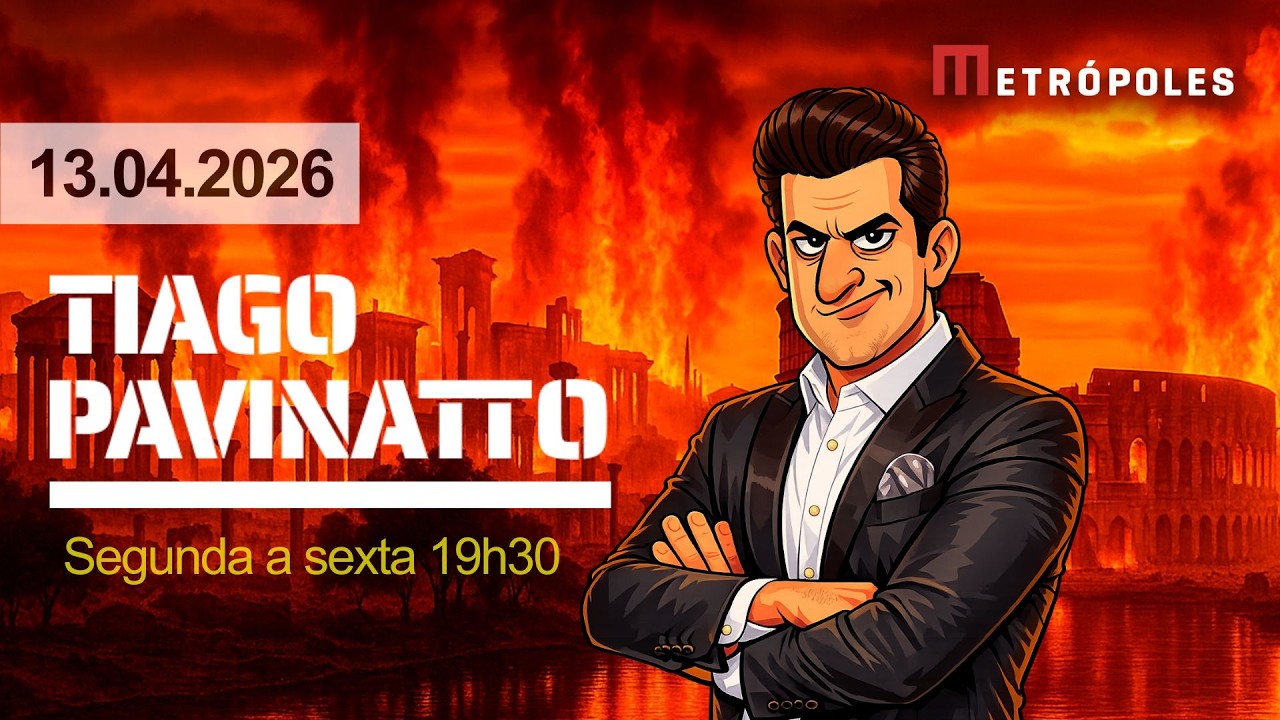 PAVINATTO AO VIVO (13/04): RAMAGEM DETIDO, STF EM EBULIÇÃO E BOMBA DO INSS