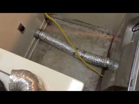 how to install an exhaust or vent for dryer