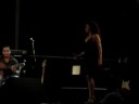 Karol abrindo o show da Luciana Mello