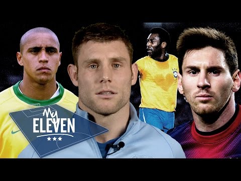 James Milner picks his greatest ever team | Pele, Banks, Messi & Moore!