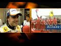 Bahrein 2008 Entrevista Fernando Alonso despu�s de la carrer