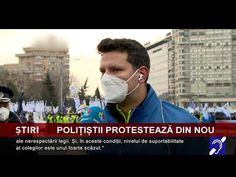 Noi proteste ale polițiștilor
