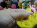 Croche - Cachecol Square´s Floral - Parte 01