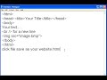 How to make a website with notepad