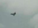 un eurofighter typhoon sobre vigo
