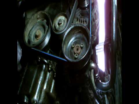 how to change auxiliary belt mk4 golf