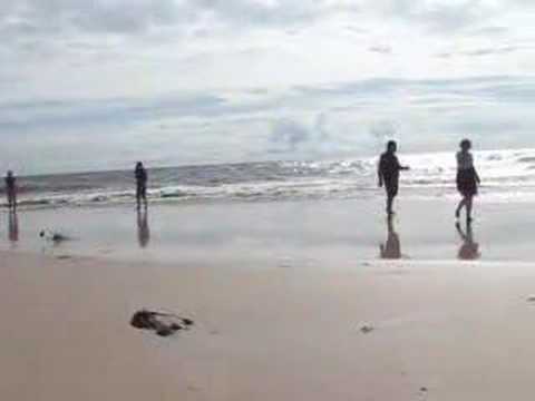Am Strand südlich von Alappuzha