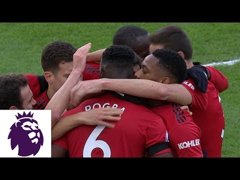 Video: Paul Pogba smashes shot from tight angle for Man United's v. Fulham | Premier League | NBC Sports