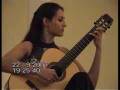 Anabel Montesinos performing Fandango by J. Rodrigo