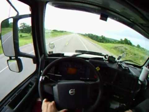 how to drive a semi